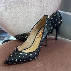 Circus by Sam Edelman Black Studded Heels